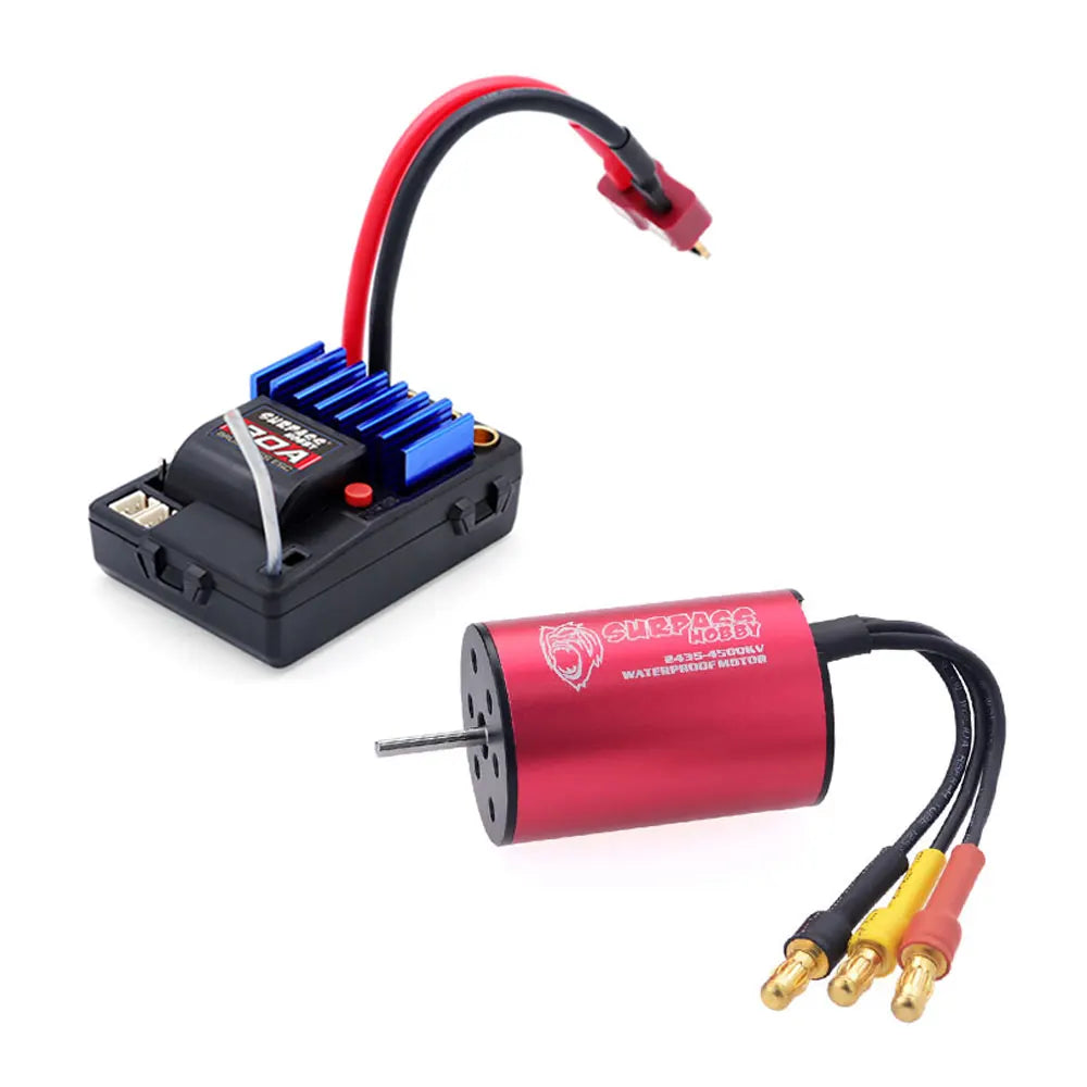 Surpass Hobby Waterproof 2430 2435 2440 2838 2845 Brushless Motor+