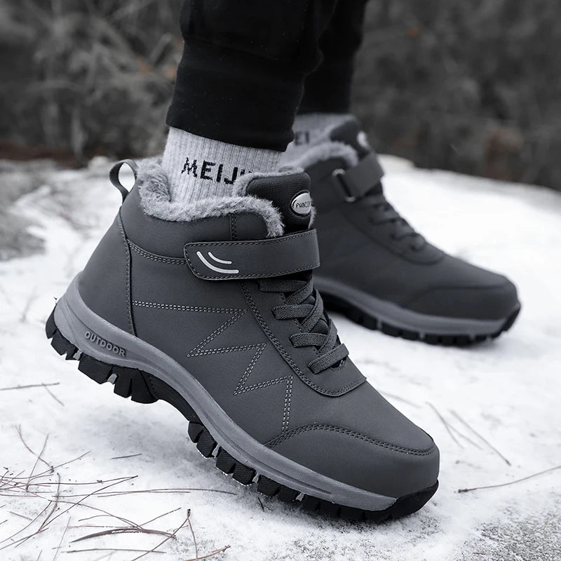 Snow Boots Waterproof Warm Winter Shoes Hiking Boots