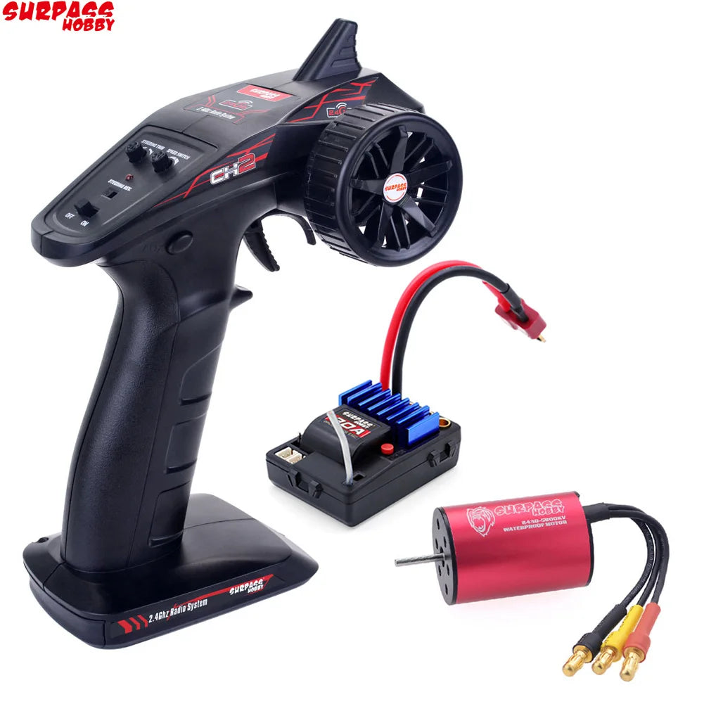 Surpass Hobby Waterproof 2430 2435 2440 2838 2845 Brushless Motor+