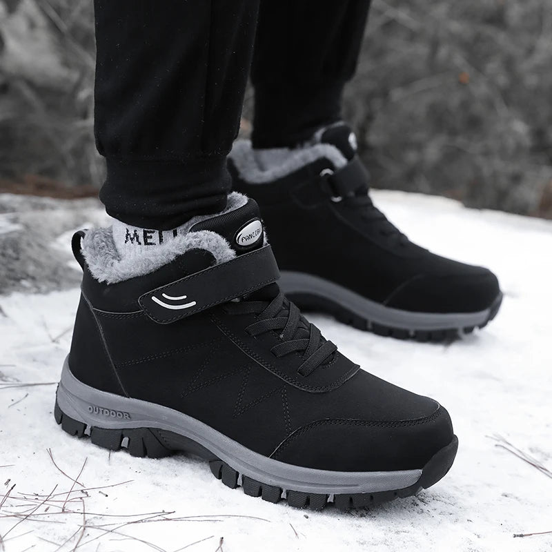 Snow Boots Waterproof Warm Winter Shoes Hiking Boots