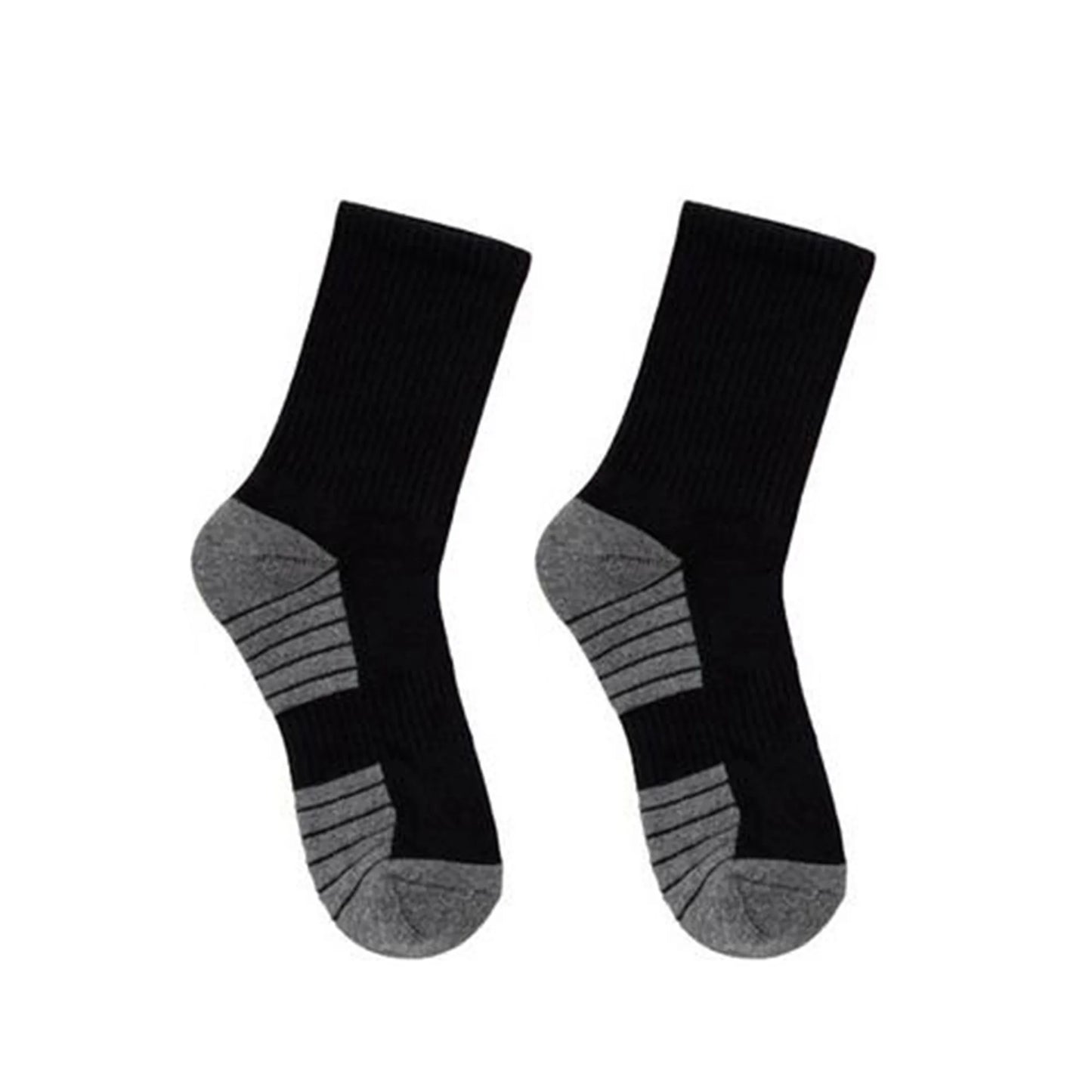 Unisex Compression Socks for Sports and Fitness Activities - Moisture-Wicking Athletic Crew Socks for Running and Training